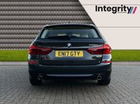 USED 2017 17 BMW 5 SERIES 2.0 520D SE TOURING 5d 188 BHP PROFESSIONAL NAVIGATION  - BLUETOOTH HANDSFREE - DAB RADIO - POWER TAILGATE - FRONT AND REAR SENSOR - HEATED FRONT SEATS - FINELINE WOOD TRIM