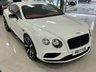 USED 2017 17 BENTLEY CONTINENTAL 4.0 GT V8 S MDS 2d 521 BHP MULLINER & 7 BENTLEY SERVICES JUST SERVICED - OUR DIRECTORS CAR