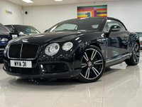 USED 2014 63 BENTLEY CONTINENTAL 4.0 GTC V8 2d 500 BHP FULL BENTLEY SERVICE HISTORY + NAIM + MASSAGE + ADAPTIVE!!