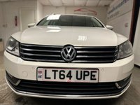 USED 2014 64 VOLKSWAGEN PASSAT 2.0 EXECUTIVE STYLE TDI BMT DSG 5d 175 BHP LOW RATE FINANCE AVAILABLE +FREE12 MONTH RAC MEMBERSHIP + RAC PLATINUM WARRANTY INCLUDED