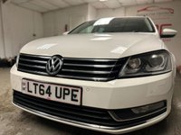 USED 2014 64 VOLKSWAGEN PASSAT 2.0 EXECUTIVE STYLE TDI BMT DSG 5d 175 BHP LOW RATE FINANCE AVAILABLE +FREE12 MONTH RAC MEMBERSHIP + RAC PLATINUM WARRANTY INCLUDED