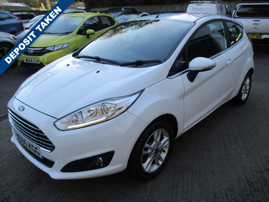 USED 2016 65 FORD FIESTA 1.2 ZETEC 3d 81 BHP FULL SERVICE HISTORY