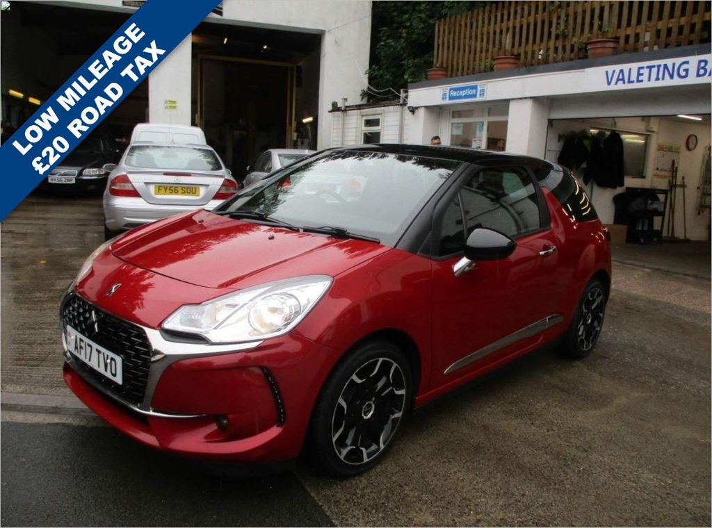 USED 2017 17 DS DS 3 1.2 PURETECH ELEGANCE S/S EAT6 3d 109 BHP RARE AUTOMATIC