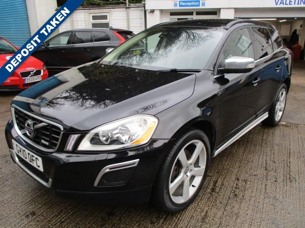 USED 2010 10 VOLVO XC60 2.4 D5 R-DESIGN SE AWD 5d 205 BHP 68000 MILES ONLY