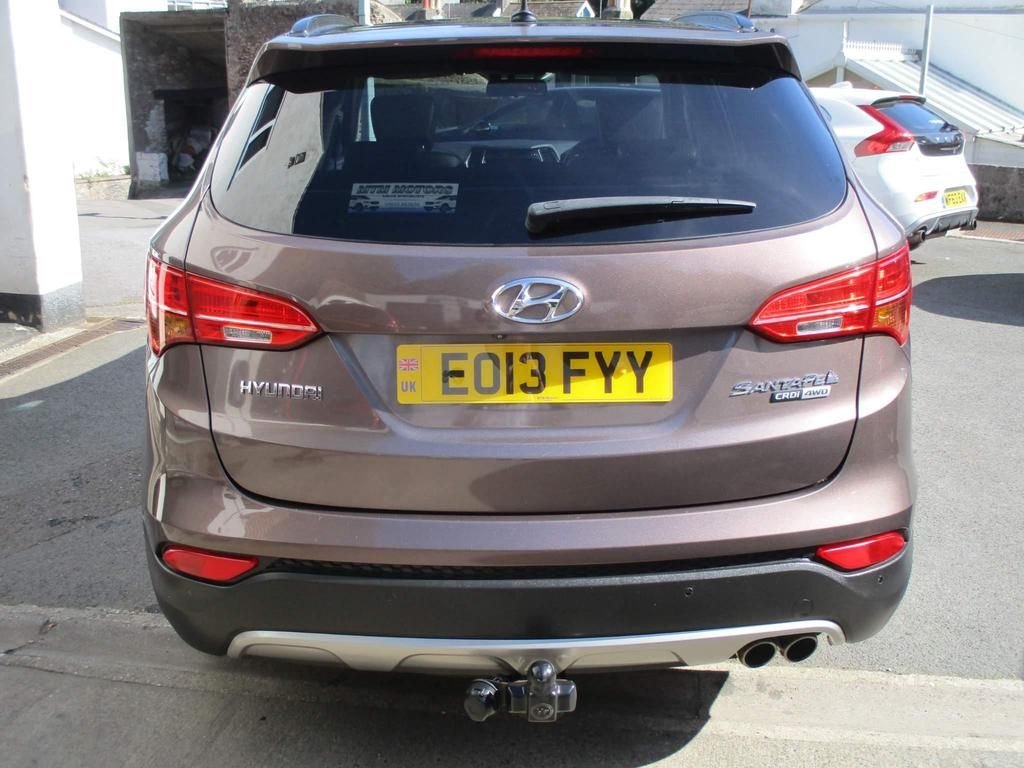 USED 2013 13 HYUNDAI SANTA FE 2.2 PREMIUM SE CRDI 5d 194 BHP PAN ROOF + SAT NAV