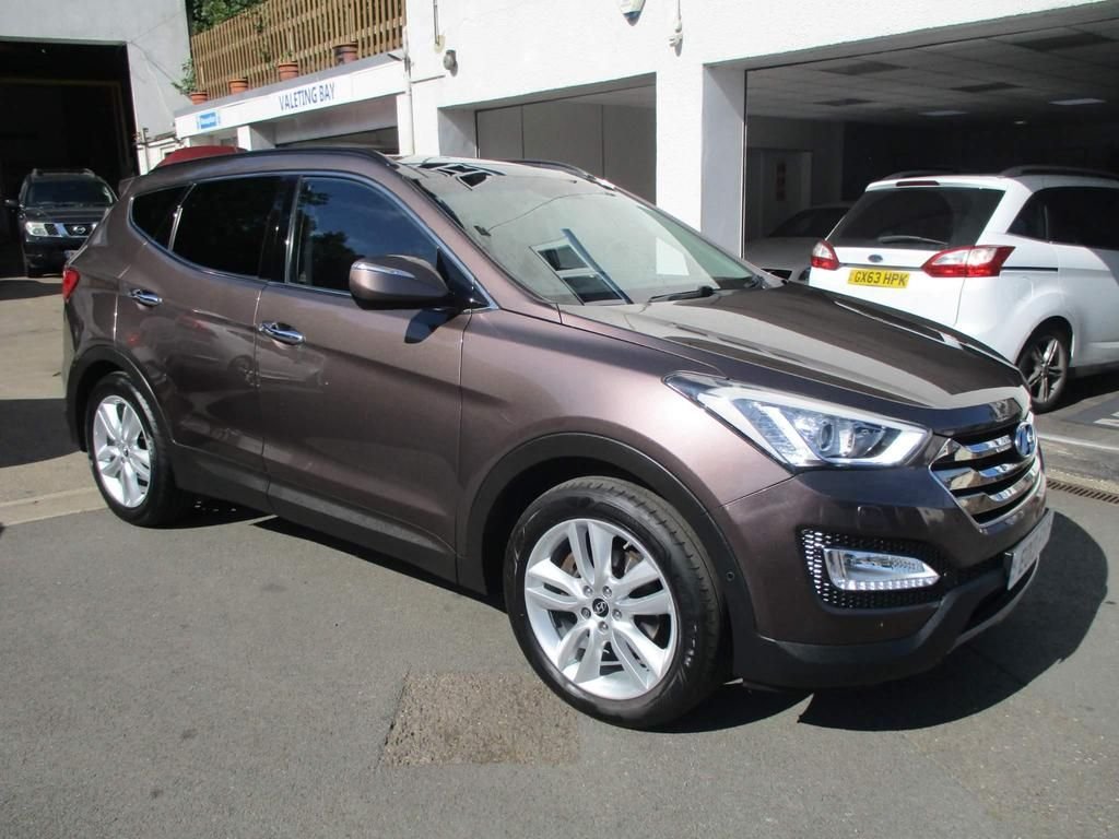 USED 2013 13 HYUNDAI SANTA FE 2.2 PREMIUM SE CRDI 5d 194 BHP PAN ROOF + SAT NAV