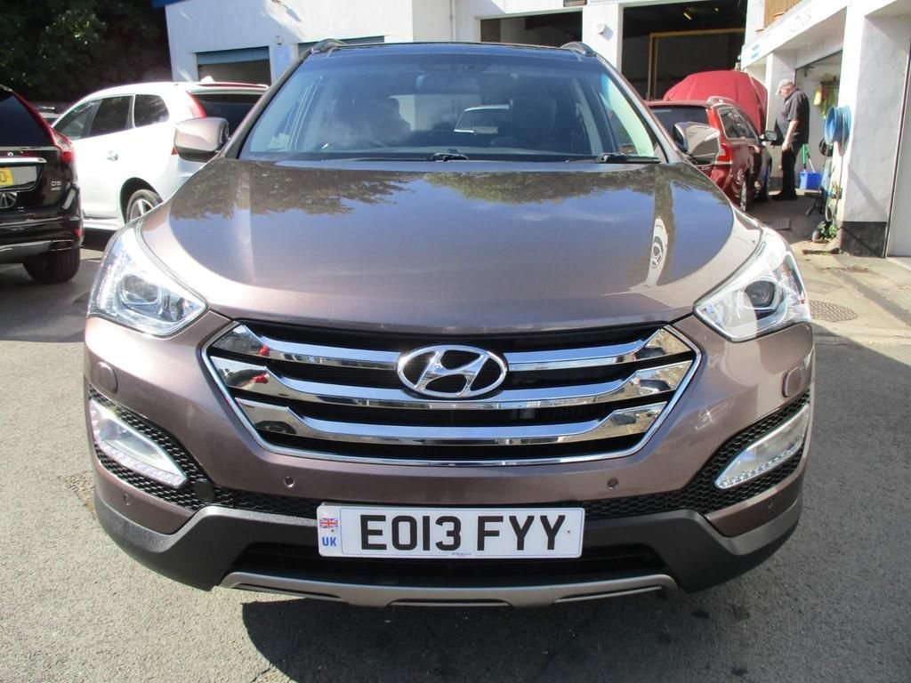 USED 2013 13 HYUNDAI SANTA FE 2.2 PREMIUM SE CRDI 5d 194 BHP PAN ROOF + SAT NAV