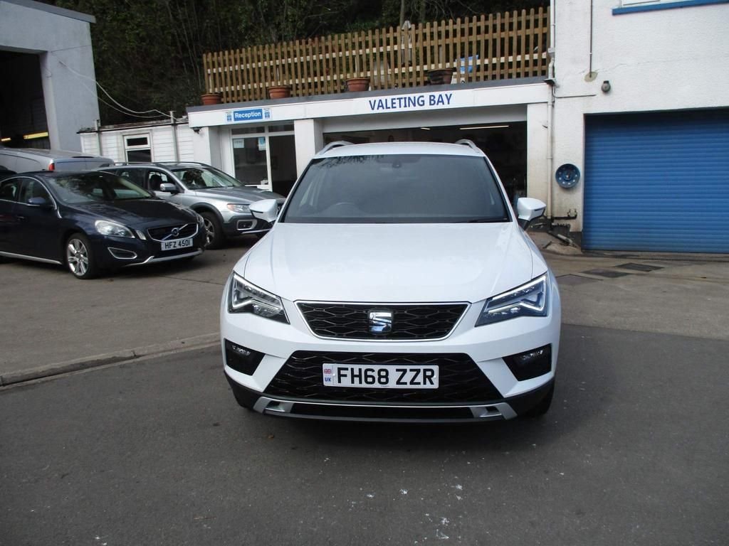 USED 2019 68 SEAT ATECA 1.6 TDI XCELLENCE 5d 114 BHP FULL SERV HISTORY NEW CAMBELT
