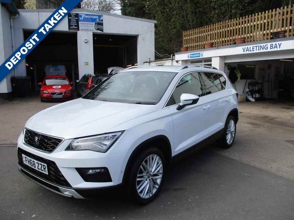 USED 2019 68 SEAT ATECA 1.6 TDI XCELLENCE 5d 114 BHP FULL SERV HISTORY NEW CAMBELT