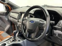 USED 2017 67 FORD RANGER 3.2 WILDTRAK 4X4 DCB TDCI 4d 197 BHP Outstanding 4X4 DCB Wildtrack, Pride Orange, Towbar, Roll Top Lockable Rear Shutter,