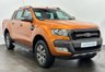 USED 2017 67 FORD RANGER 3.2 WILDTRAK 4X4 DCB TDCI 4d 197 BHP Outstanding 4X4 DCB Wildtrack, Pride Orange, Towbar, Roll Top Lockable Rear Shutter,