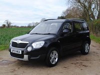 USED 2013 13 SKODA YETI 2.0 S TDI CR 5d 109 BHP www.suffolkcarcentre.co.uk - Located at Reydon