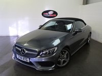 USED 2018 18 MERCEDES-BENZ C-CLASS 2.1 C 220 D AMG LINE 2d 168 BHP SAT NAV LEATHER CRUISE PARK ASSIST CAMERA