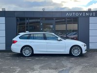 USED 2014 14 BMW 3 SERIES 2.0 320D LUXURY TOURING 5d 181 BHP FULL BMW HISTORY + LED XENON + PRO NAV + HEATED SEATS + FRONT & REAR SENSORS + DAB + CRUISE CONTROL