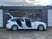 USED 2014 14 BMW 3 SERIES 2.0 320D LUXURY TOURING 5d 181 BHP FULL BMW HISTORY + LED XENON + PRO NAV + HEATED SEATS + FRONT & REAR SENSORS + DAB + CRUISE CONTROL