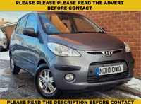 USED 2010 10 HYUNDAI I10 1.2 COMFORT 5d 77 BHP 
