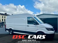 USED 2017 67 VOLKSWAGEN CRAFTER 2.0 CR35 TDI M H/R P/V TRENDLINE 101 BHP NEW PLY LINING JUST FITTED