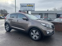 USED 2016 16 KIA SPORTAGE 1.7 CRDI 3 SAT NAV ISG 5d 114 BHP JUST SERVICED 2 KEYS