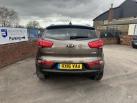 USED 2016 16 KIA SPORTAGE 1.7 CRDI 3 SAT NAV ISG 5d 114 BHP JUST SERVICED 2 KEYS