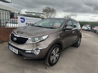 USED 2016 16 KIA SPORTAGE 1.7 CRDI 3 SAT NAV ISG 5d 114 BHP JUST SERVICED 2 KEYS