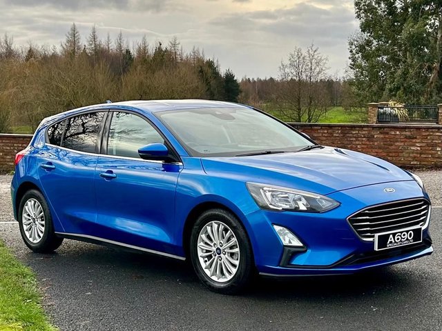 2020 69 Ford Focus 1.5 EcoBlue (120) Titanium 5dr Euro 6 (Privacy Glass, Heated Front Seats, Front and Rear Parking Sensors)