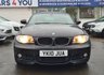 USED 2010 10 BMW 1 SERIES 2.0 118I M SPORT 2d 141 BHP FULL LEATHER TRIM +  FRONT AND REAR PARKING AID +  18" ALLOYS +  CRUISE CONTROL +  AUX +  FRONT HEATED SEATS +  START STOP +  DUAL CLIMATE CONTROL +  SERVICE RECORD +