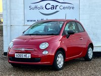 USED 2015 65 FIAT 500 1.2 POP 3d 69 BHP www.suffolkcarcentre.co.uk - Located at Lowestoft