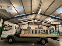 USED 2012 12 MERCEDES ATEGO 4.3L 816 0d 156 BHP Fassi F50 Crane,  Alloy Body