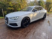 USED 2019 19 AUDI A4 2.0 TDI BLACK EDITION 4d 188 BHP ZERO DEPOSIT FINANCE AVAILABLE
