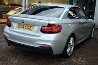 USED 2014 14 BMW 2 SERIES 220i M-SPORT COUPE 6-SPEED 181 BHP Bluetooth / Rear Spoiler / DAB