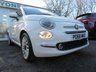 USED 2018 68 FIAT 500 1.2 LOUNGE 3d 69 BHP NEW SHAPE Low Mileage! Service History + Just Serviced, MOT until December 2024, Great fuel economy! Low Insurance Group!