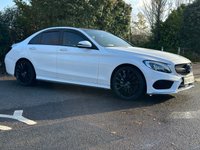 USED 2015 65 MERCEDES-BENZ C-CLASS 2.1 C250 D AMG LINE PREMIUM PLUS 4d 204 BHP 19in AMG ALLOYS
