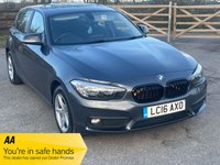 USED 2016 16 BMW 1 SERIES 1.5 116D SE 5d 114 BHP &pound;30 ROAD TAX LOW MILEAGE
