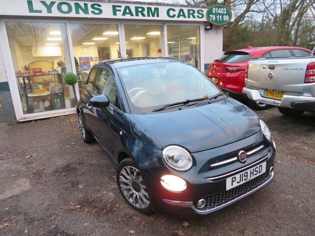 2019 19 Fiat 500 1.2 LOUNGE 3d 69 BHP NEW SHAPE *£1,000+ EXTRAS*