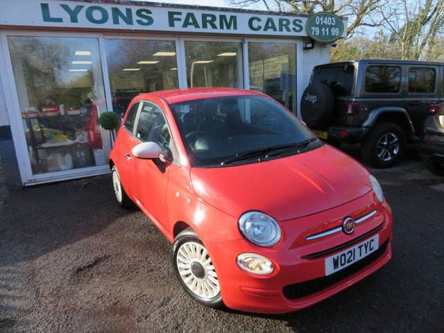 2021 21 Fiat 500 1.0 POP MHEV 3d 69 BHP