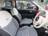 USED 2019 69 FIAT 500 1.2 LOUNGE 3d 69 BHP NEW SHAPE Full Service History + Just Serviced, One Owner, MOT until October 2025, Low Insurance Group!