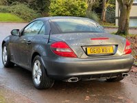 USED 2010 10 MERCEDES-BENZ SLK 1.8 SLK200 KOMPRESSOR 2d 184 BHP 