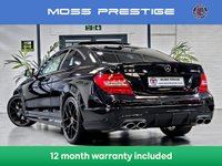 USED 2013 63 MERCEDES-BENZ C-CLASS 6.2 C63 AMG EDITION 2d 507 BHP 12 MONTHS WARRANTY / 12 MONTHS MOT