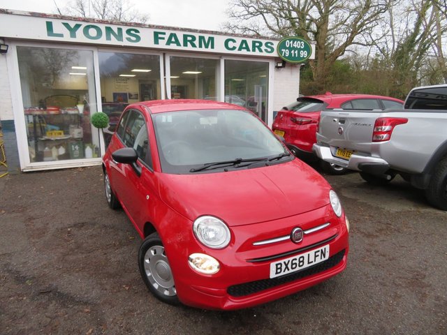 2018 68 Fiat 500 1.2 POP 3d 69 BHP NEW SHAPE