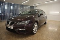 USED 2018 67 SEAT LEON 1.4 TSI FR TECHNOLOGY 5d 124 BHP GREAT SPORTY LOOKING HATCH WITH FANTASTIC SERVICE HISTORY, LOW MILES & 1 PREVIOUS OWNER