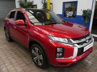USED 2021 21 MITSUBISHI ASX 2.0 EXCEED 5d 148 BHP 4WD SAT NAV SUNROOF LEATHER HEATED SEATS REAR VIEW CAMERA 1 OWNER EXCELENT SERVICE HISTORY MITSUBISHI WARRANTY TILL JULY 2026