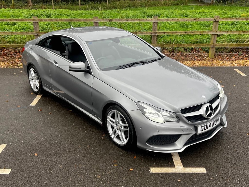 USED 2014 14 MERCEDES-BENZ E-CLASS E350 BLUETEC AMG SPORT // 2d // 3.0 252 BHP // px swap 