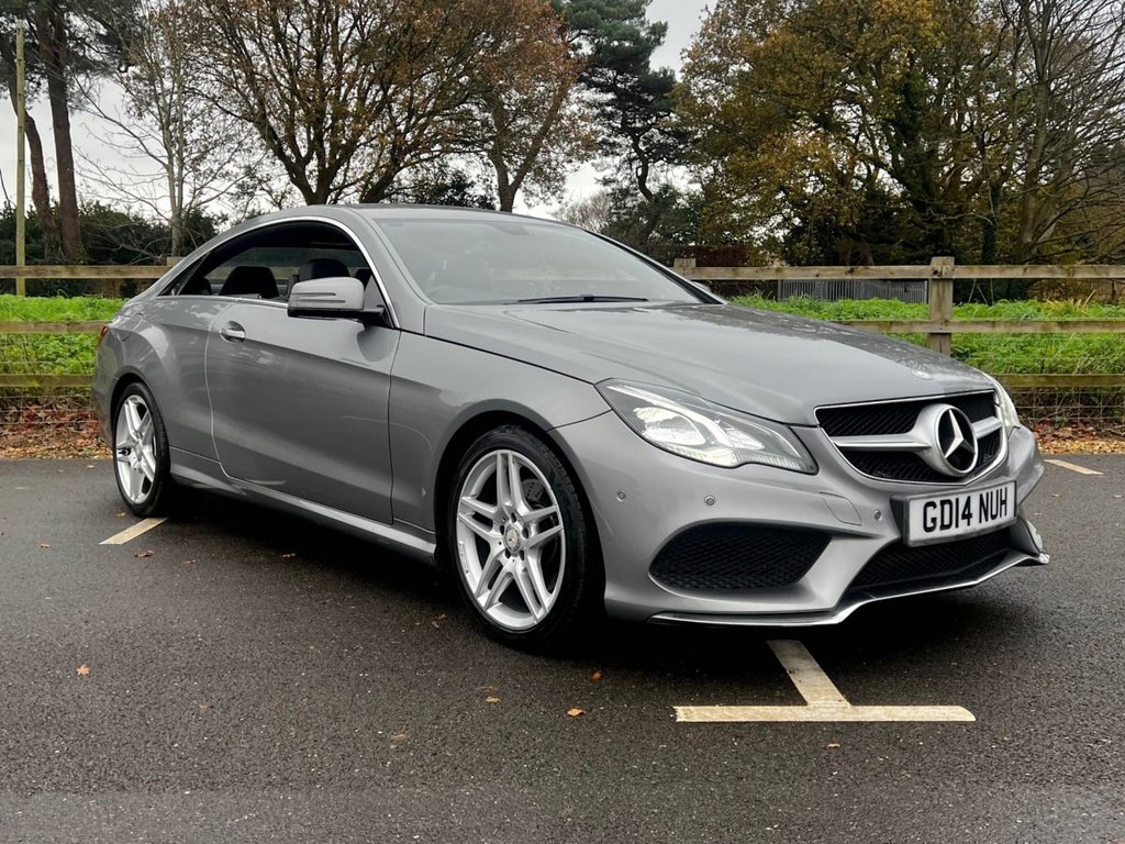 USED 2014 14 MERCEDES-BENZ E-CLASS E350 BLUETEC AMG SPORT // 2d // 3.0 252 BHP // px swap 