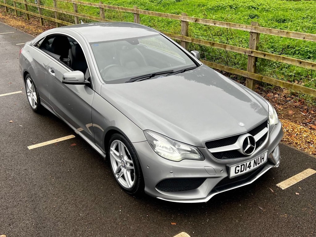 USED 2014 14 MERCEDES-BENZ E-CLASS E350 BLUETEC AMG SPORT // 2d // 3.0 252 BHP // px swap 