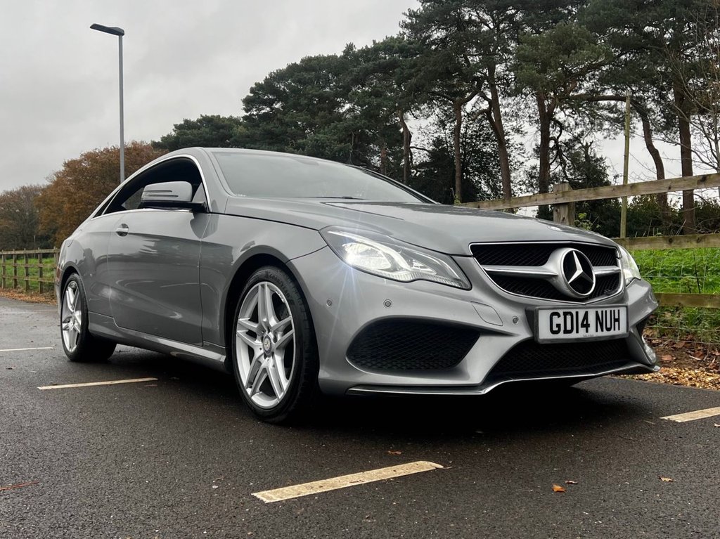 USED 2014 14 MERCEDES-BENZ E-CLASS E350 BLUETEC AMG SPORT // 2d // 3.0 252 BHP // px swap 