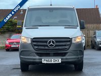 USED 2018 68 MERCEDES-BENZ SPRINTER 2.1 314 CDI 141 BHP BLUETOOTH PHONE +   DAB RADIO +   APPLE CARPLAY +   SIDE VIEW CAMERAS +   USB CONNECTION +   CAB LIGHT +   KEYLESS START    ESP SYSTEM +   16 inch alloy wheels +