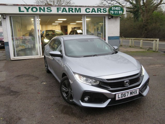 2017 67 Honda Civic 1.0 VTEC SR 5d 128 BHP AUTOMATIC