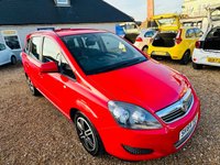 USED 2014 64 VAUXHALL ZAFIRA 1.8 EXCLUSIV 5d 120 BHP Superb Value 7 Seat Petrol with FSH - 7 services