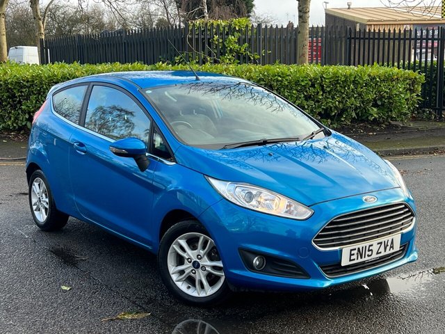 2015 15 Ford Fiesta 1.2 ZETEC 3d 81 BHP