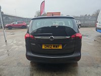 USED 2012 12 VAUXHALL ZAFIRA TOURER 1.8 EXCLUSIV 5d 138 BHP Only 37000 Miles